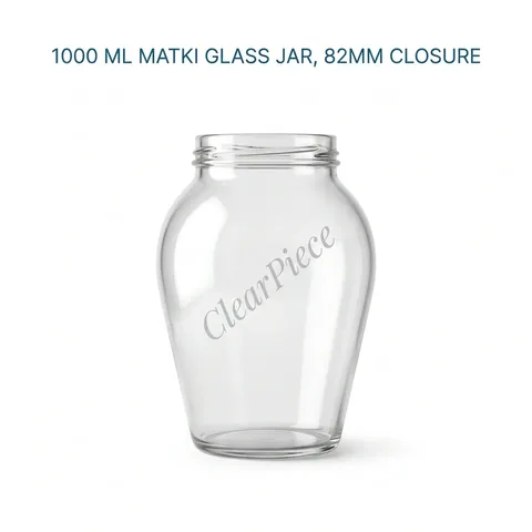 1000 ml Matki Glass Jar 82mm Closure