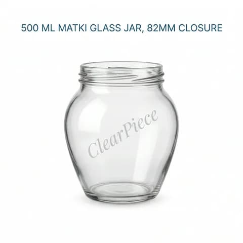 500 ml Matki Glass Jar 82mm Closure