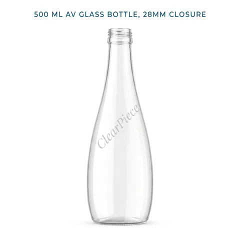 500 ml AV Glass Bottle, 28mm Closure
