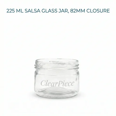 225 ml Salsa Glass Jar 82mm Closure